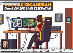 Gambar Dampak Kecanduan Game Online